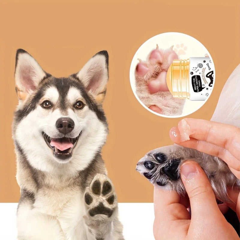 Dog Paw Balm - Lick Safe Snout Soother - Moisturizing, Soothing and Nourishing Stimulation - Prevent Cracks and Wounds - Dog Foot Cream Waxed, Oil, Butter, Extract